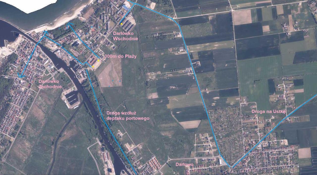 Sunny Apartament Ujście-Darłowskie Dış mekan fotoğraf