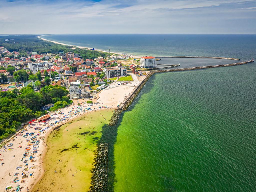 Sunny Apartament Ujście-Darłowskie Dış mekan fotoğraf